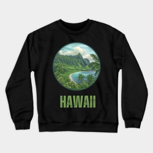 Hawaii State USA Crewneck Sweatshirt